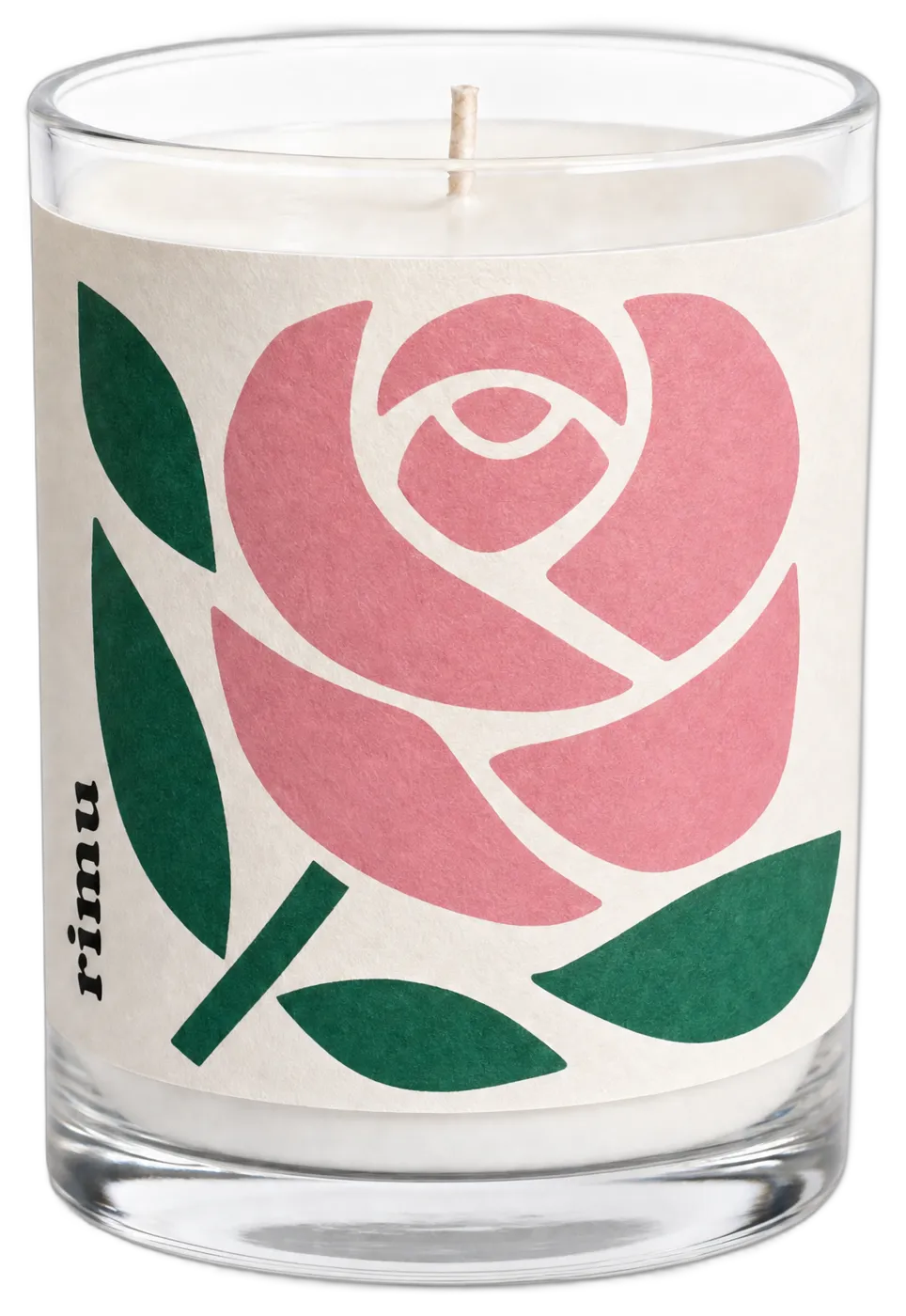 Pink Pepper Rose candle